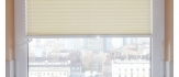 Kremowa plisa na okno